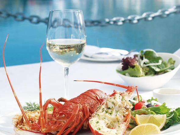 Victoria and Alfred Hotel - meal