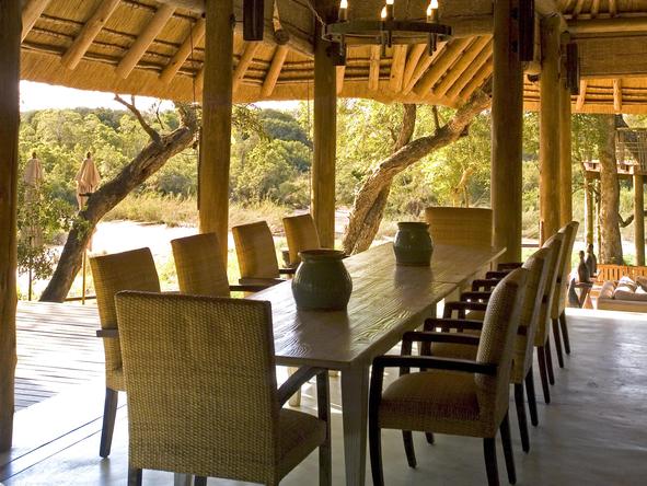 Leadwood Lodge - dining