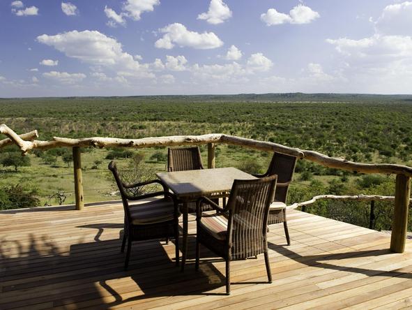 Ongava Lodge - deck