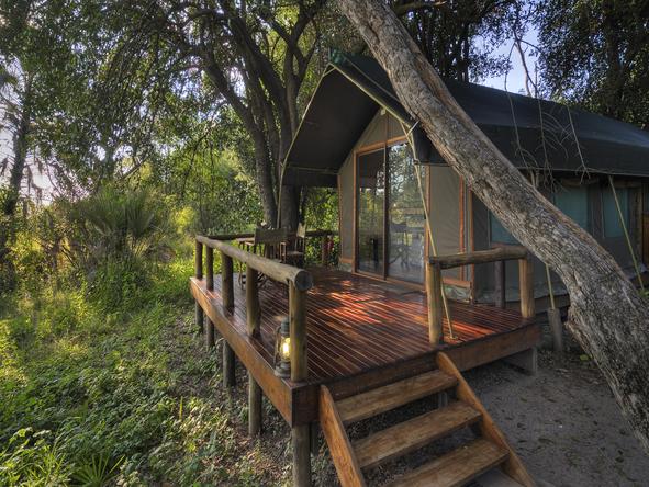 Camp Okavango - tent exterior