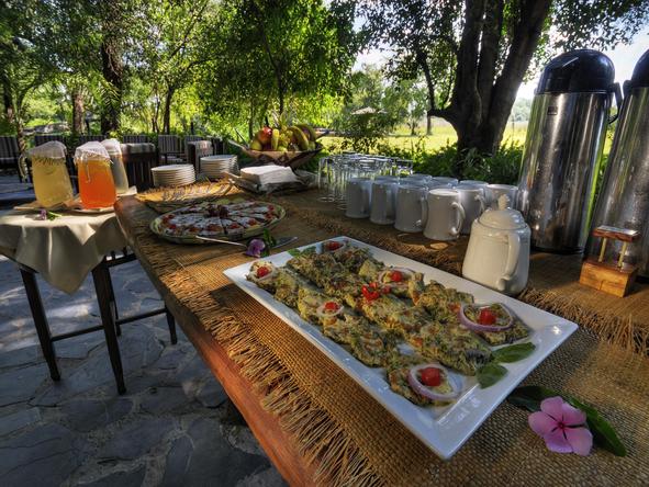 Camp Okavango - cuisine