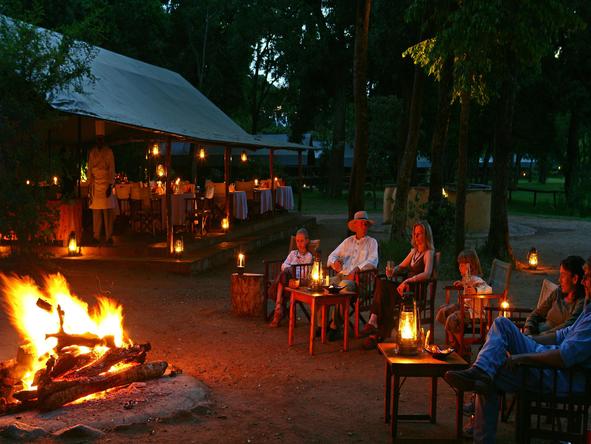 Little Governors' Camp  - campfire