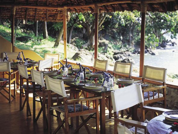 Mfangano Island Camp - dining