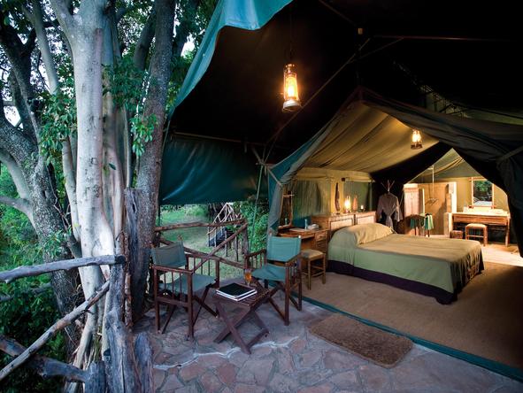 Kichwa Tembo Tented Camp - bedroom