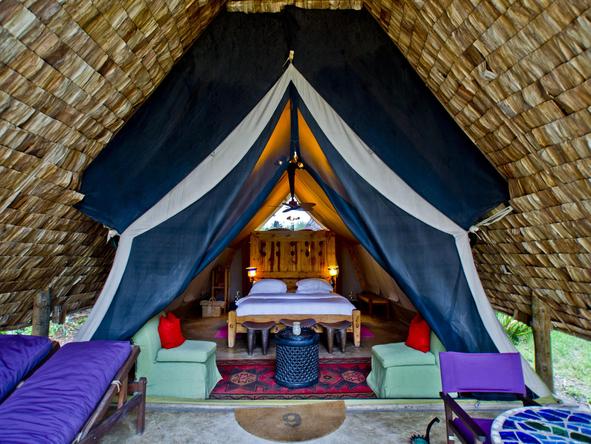 Grumeti Serengeti Tented Camp - bedroom