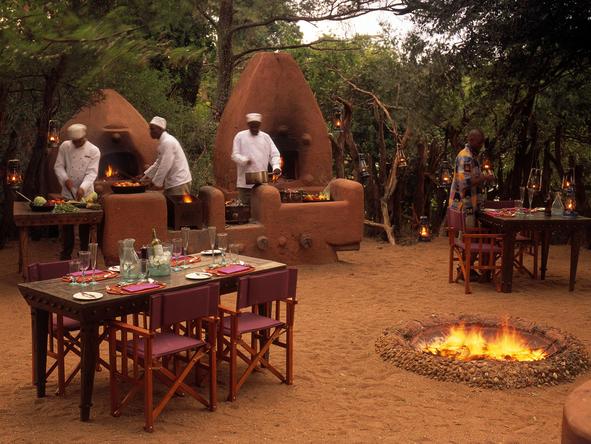 Grumeti Serengeti Tented Camp - boma