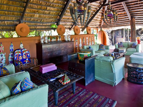 Grumeti Serengeti Tented Camp - main area