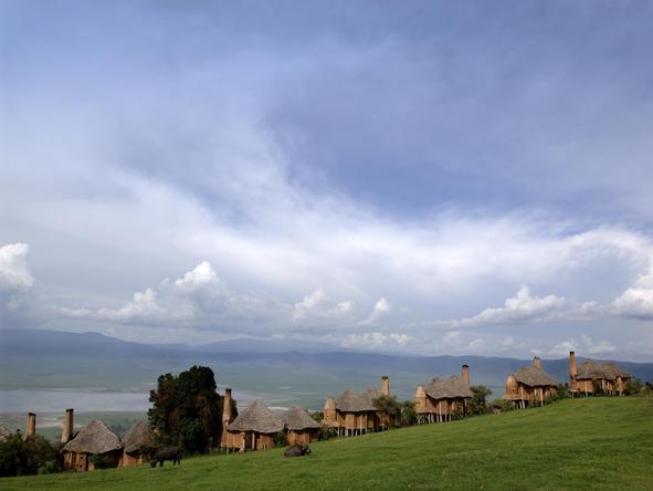 Ngorongoro Crater Lodge - suites exterior 2