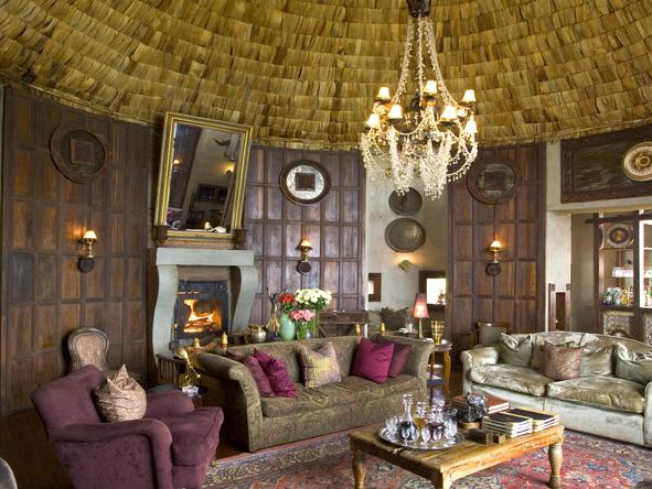 Ngorongoro Crater Lodge - camp interior