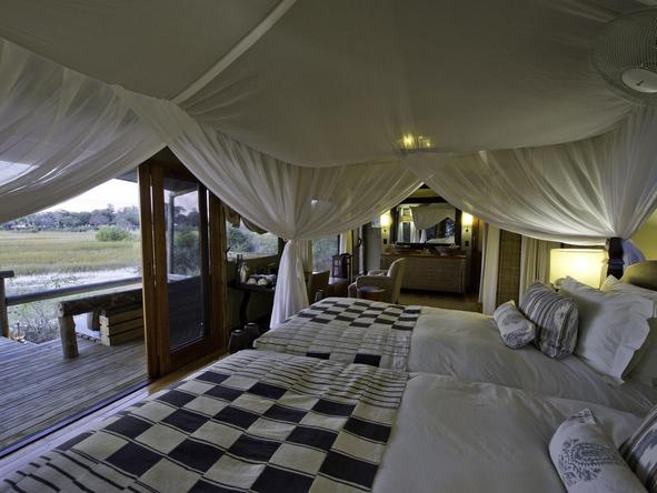 Little Vumbura - luxury tent