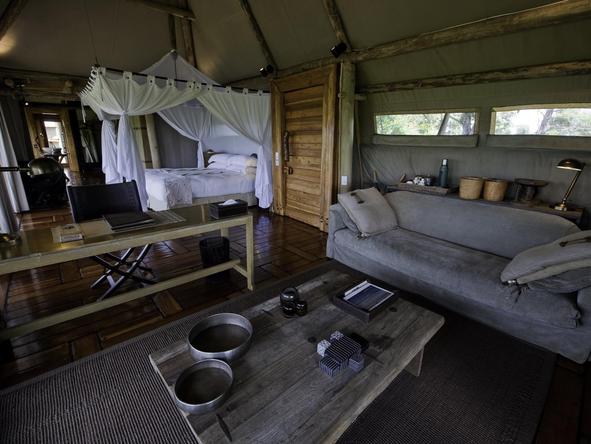 Little Mombo - tent interior