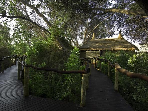 Serra Cafema Camp - walkways