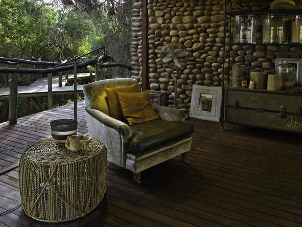 Serra Cafema Camp - sitting area