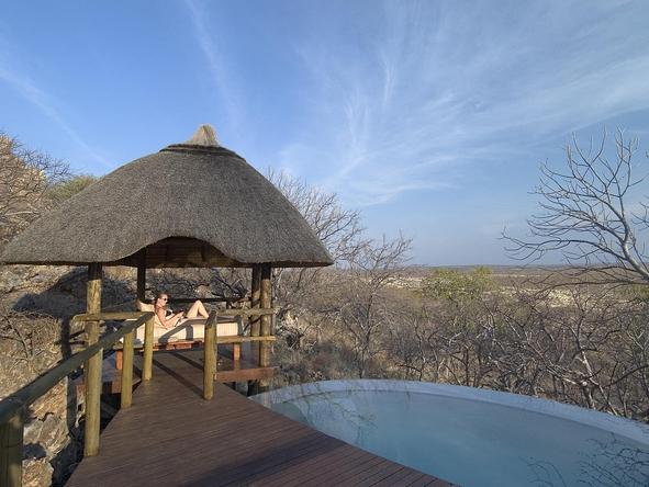 Little Ongava Camp - swimming pool