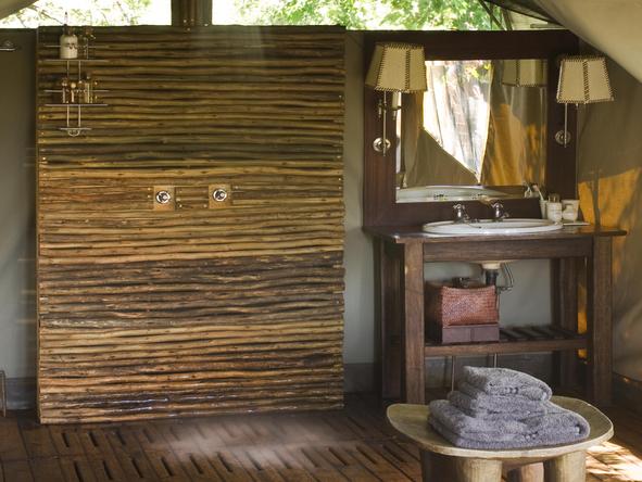 Nxabega Okavango Safari Camp - bathroom