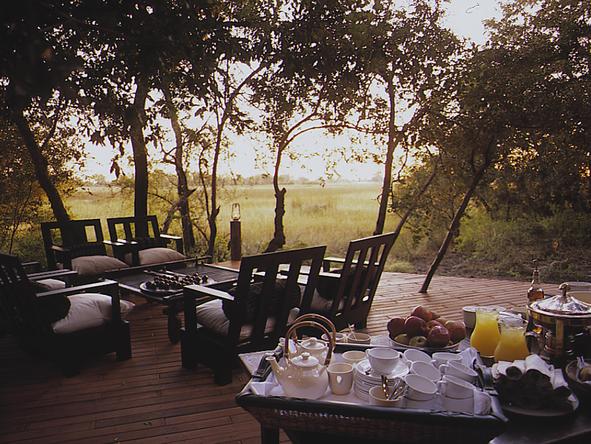 Nxabega Okavango Safari Camp - afternoon tea