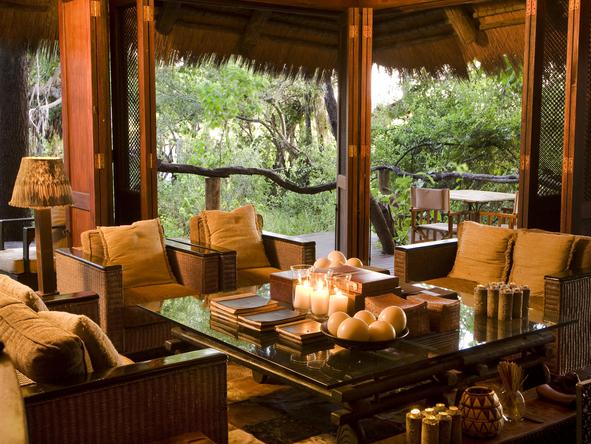 Nxabega Okavango Safari Camp - loung