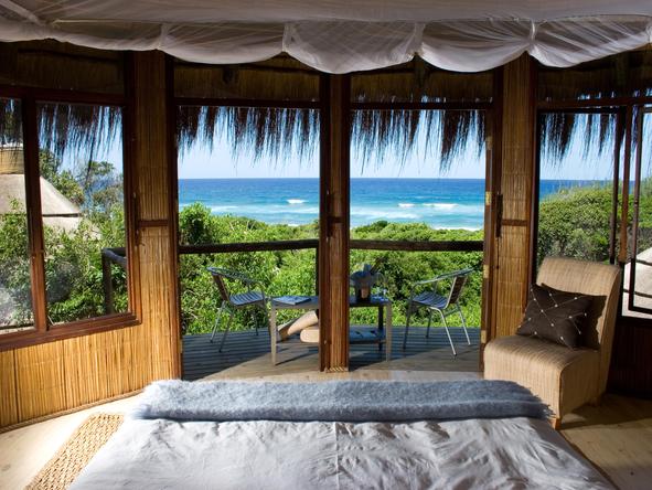 Thonga Beach Lodge - bedroom