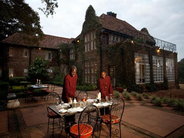 The Giraffe Manor - exterior view