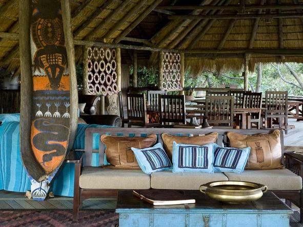 Selinda Camp - main lounge