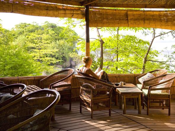 Mumbo Island Camp - deck