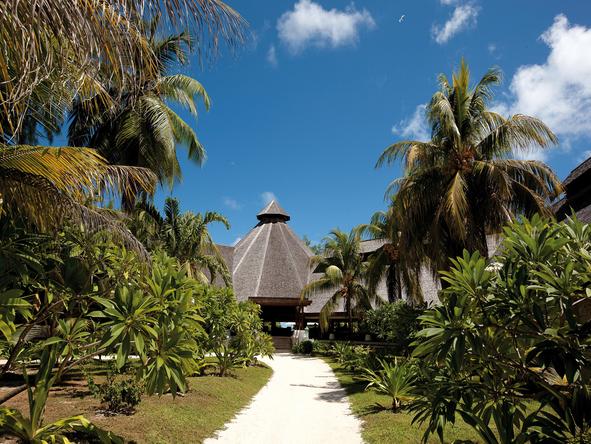 Denis Private Island Lodge - villa exterior