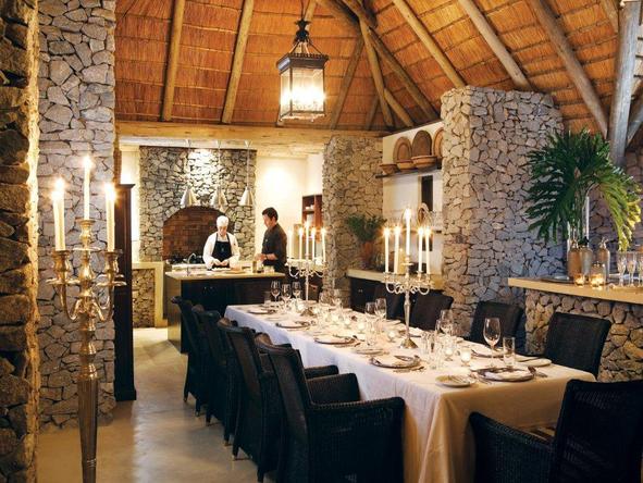 Londolozi Pioneer Camp - dining room