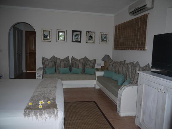 Indian Ocean Lodge - private sitting area