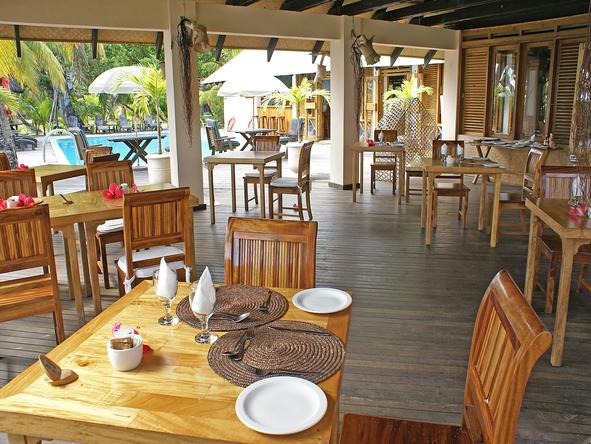 Indian Ocean Lodge - dining