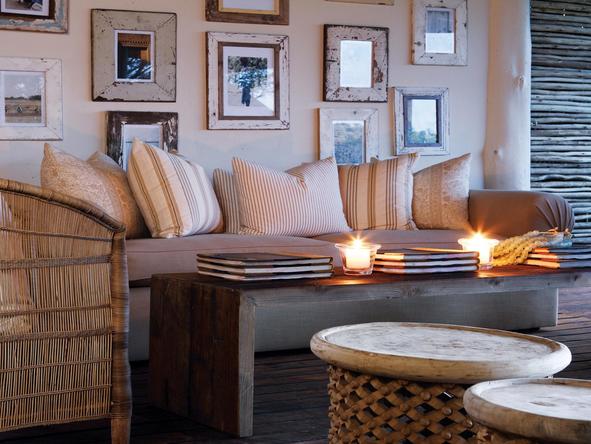 Londolozi Founders Camp - sitting area