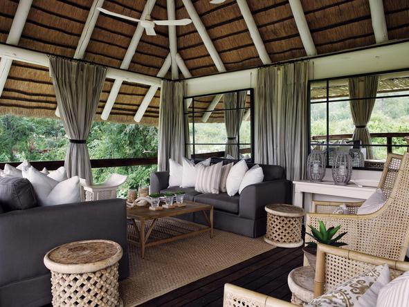 Londolozi Founders Camp - main lounge