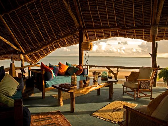 Manda Bay - outdoor lounge