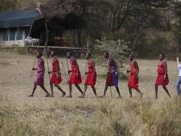 Richard's Camp - Maasai people
