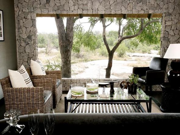 Londolozi Private Granite Suites - lounge