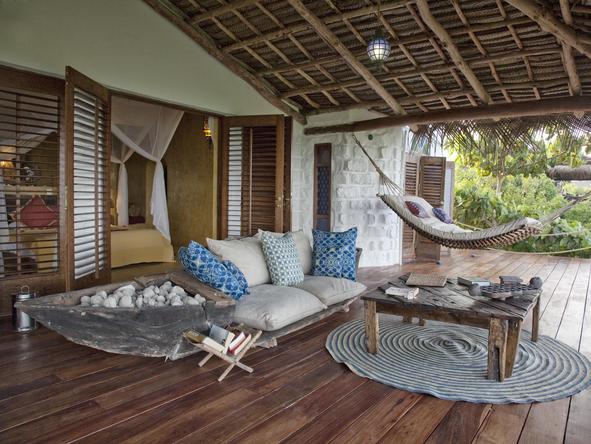 Matemwe Retreat - private deck