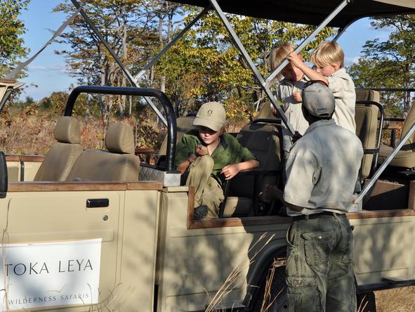 Toka Leya - game drive
