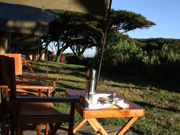 Lemala Ngorongoro - chair on deck