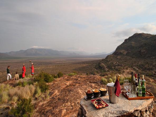 Saruni Samburu - outdoor picnic