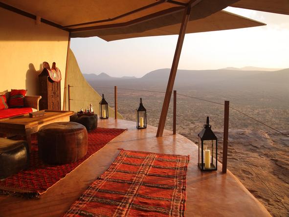 Saruni Samburu - view from deck
