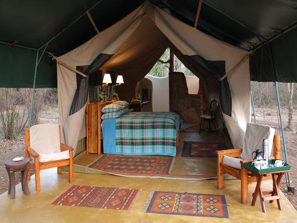 Kitich Camp - tent interior