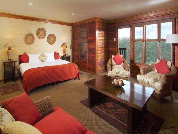 Ukhozi Lodge - bedroom
