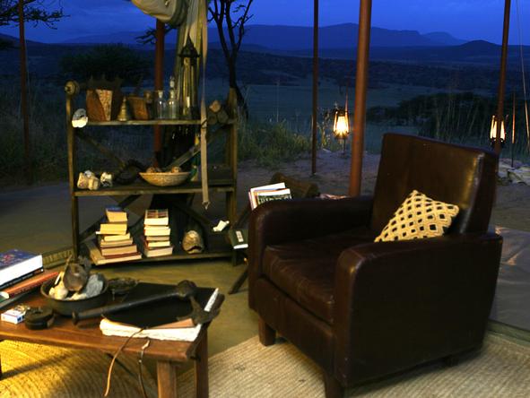 Dunia Camp - reading room