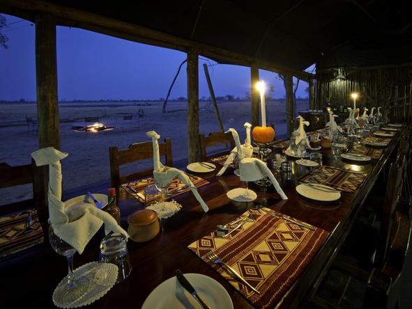 Davison's Camp - dining room