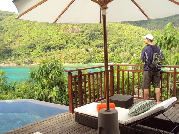 Ephelia Resort - private deck