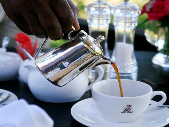 Royal Malewane - afternoon high tea