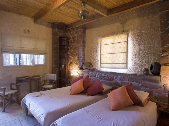Okonjima Main Camp - bedroom