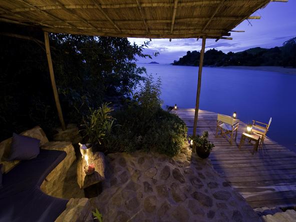 Kaya Mawa Lodge - evening at the lodge