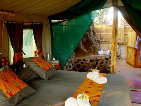 Chongwe River Camp - tent interior