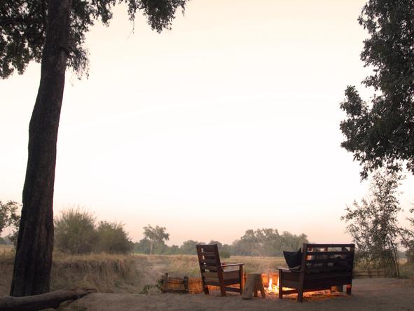 Chikoko Tree Camp - fireside