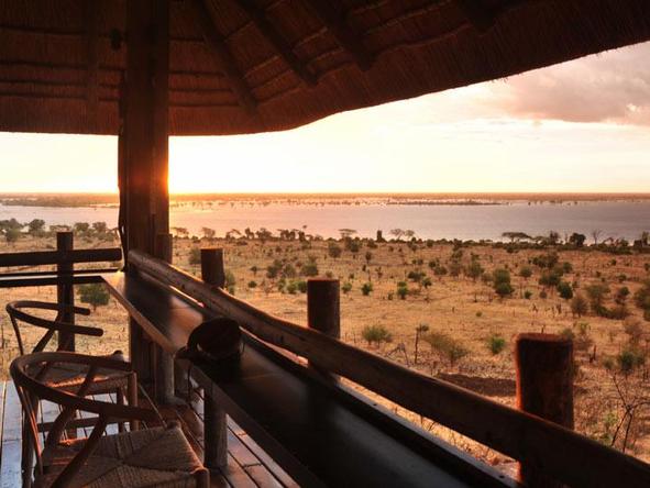 Ngoma Safari Lodge - Deck